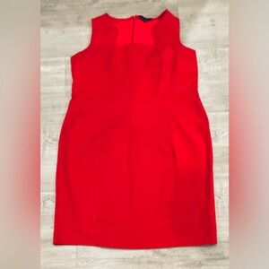 Eloquii Red Sheath Dress Size 22 Plus Size Sleeveless Career Cocktail